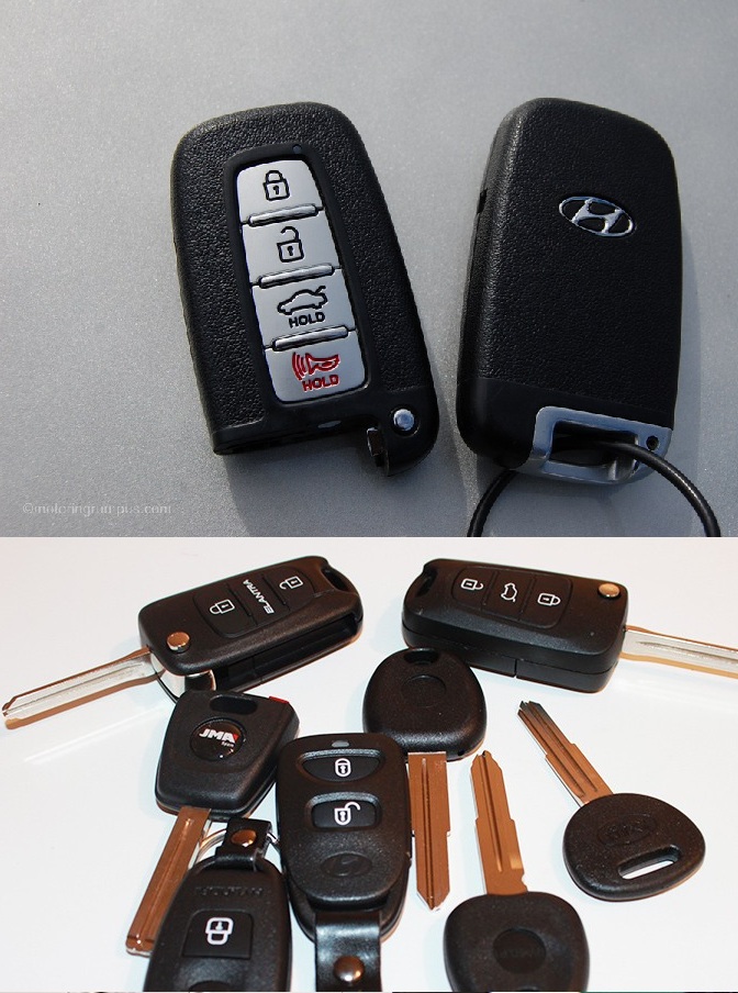 hyundai car key remote duplication
